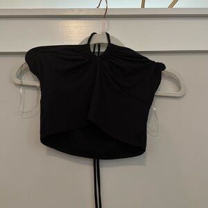 Black Crop Top
